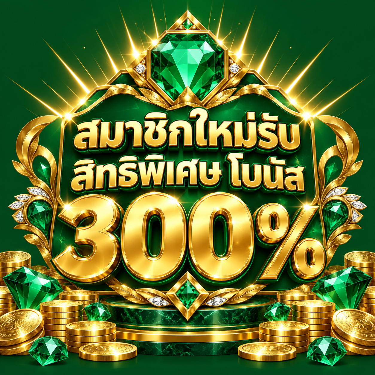 โปรโมชั่น hero1688 สมาชิกใหม่ โบนัส 300%